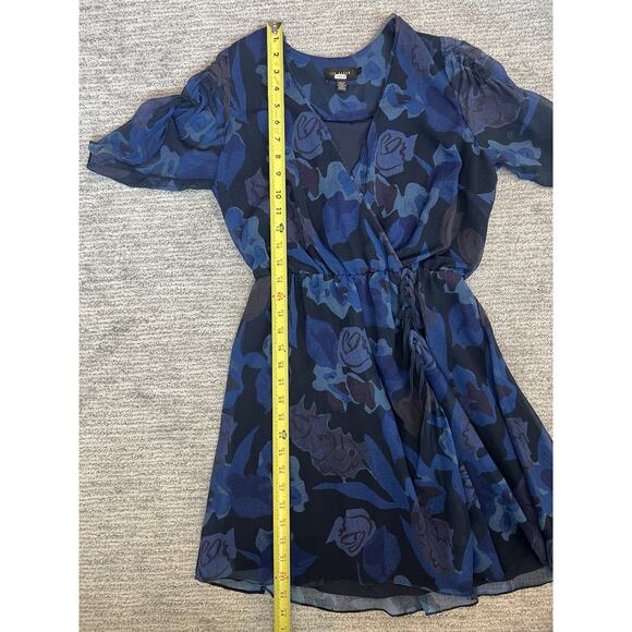 Ted Baker London Juleah Floral Wrap Dress Sz 1, US Size 4, EUC - Picture 5 of 8